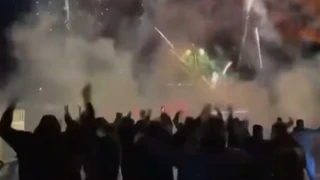 Запускали феєрверки під вікнами готеля Барселони: фанати Галатасарая влаштували гучну ніч перед матчем ЛЧ