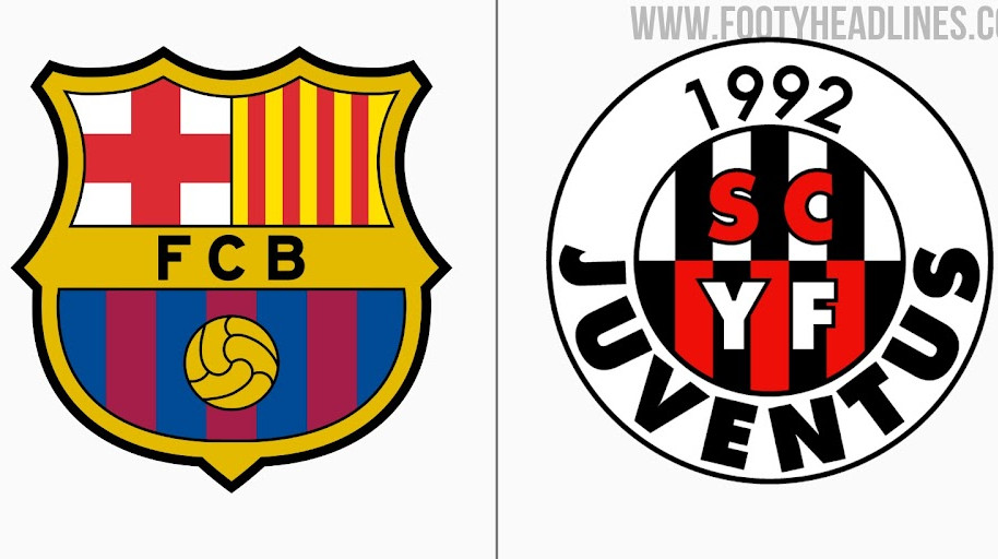 Швейцарський клуб грає у формі Барселони із заклеєним логотипом