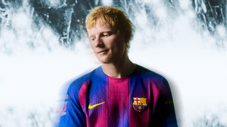 Барселона і Ед Ширан презентували спільну форму для Ель Класико