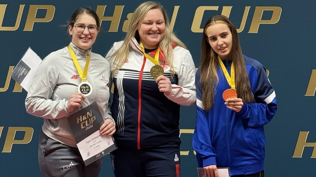 Украинка Лепская завоевала бронзовую медаль на международном турнире в Германии