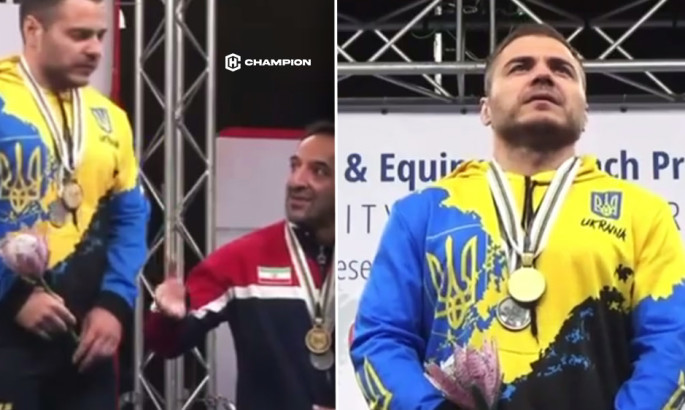 Український чемпіон світу відмовився тиснути руку іранцю на п'єдесталі - ВІДЕО