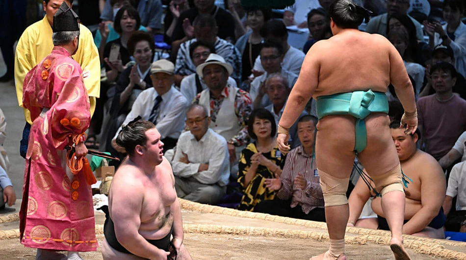 Українець Шіші назвав свою мету на заключні дні Nagoya Basho