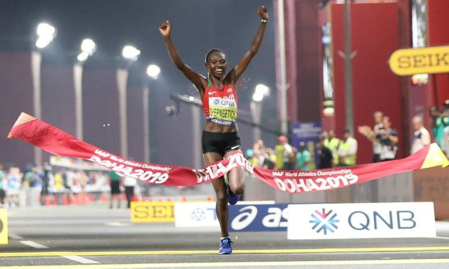 Кенійка виграла марафон на чемпіонаті світу, українка не фінішувала
