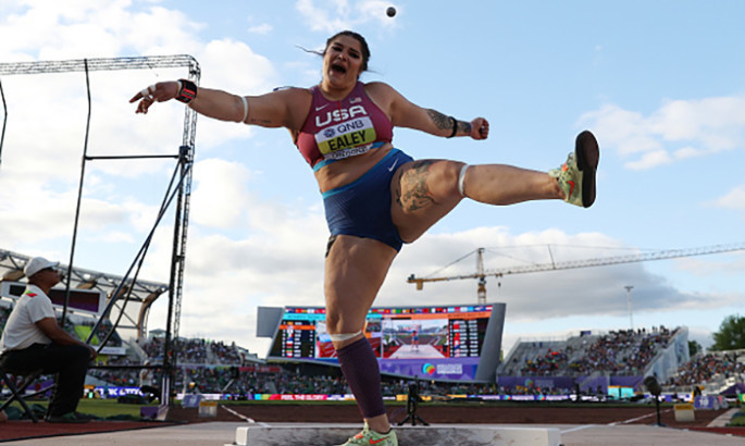 Американка Ілі стала чемпіонкою світу у штовханні ядра