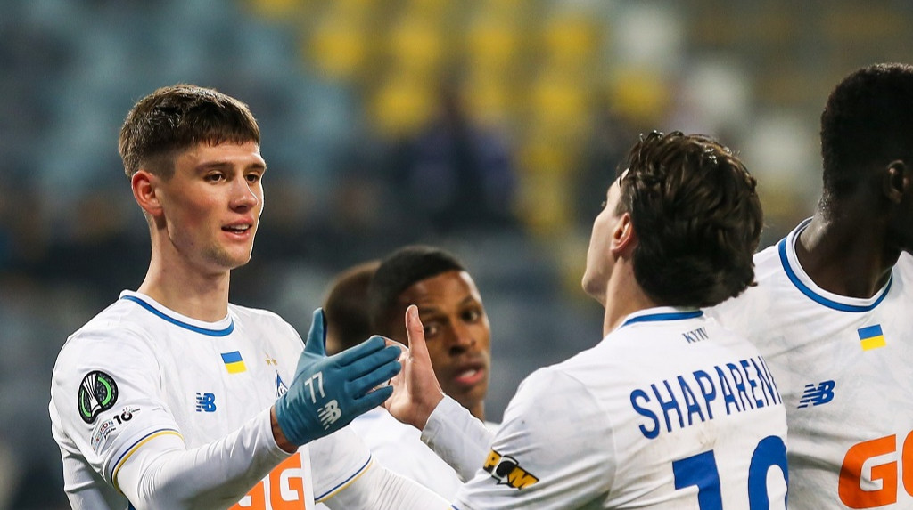 Динамо назвало склад на матч із Фіорентиною у Лізі конференцій