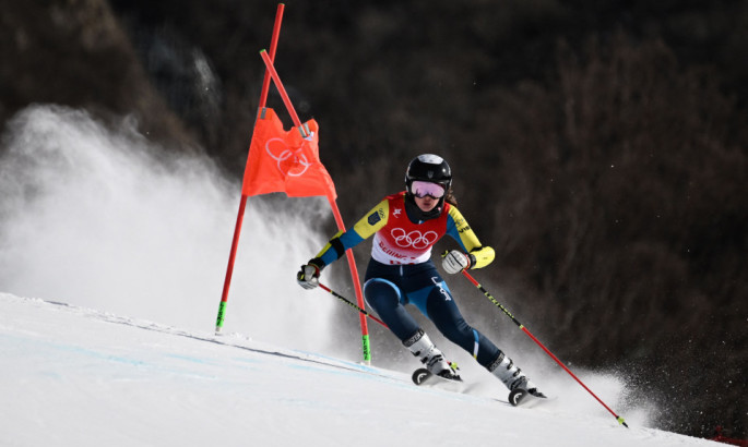 Шепіленко не фінішувала у слаломі на Олімпіаді-2022