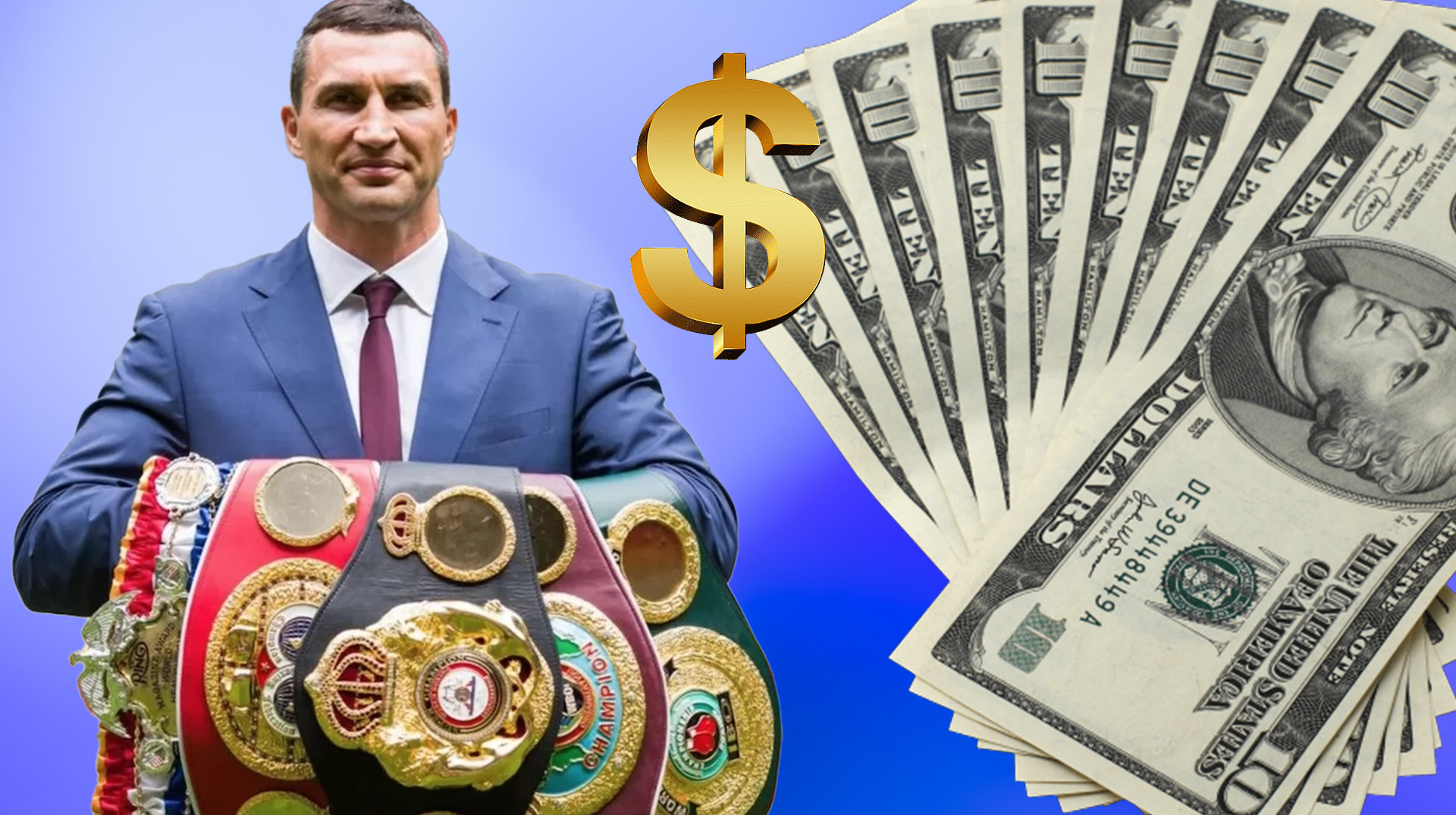Чемпионская арифметика: сколько Владимир Кличко заработал за свою боксерскую карьеру