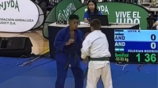 Сын Усика стал серебряным призером Кубка Испании по дзюдо