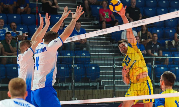 Збірна України з волейболу на ЧЄ стартувала з поразки від чинних віцечемпіонів Європи