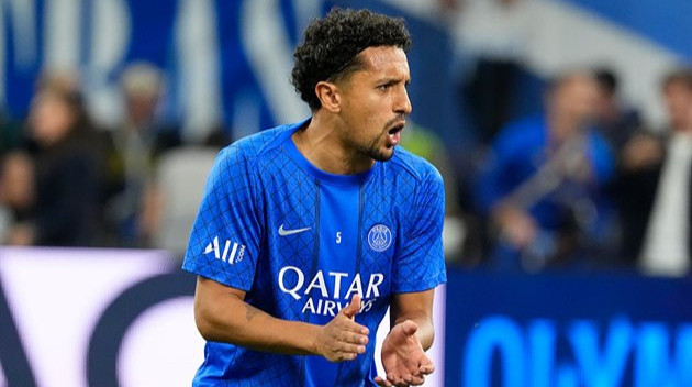 ПСЖ втратив капітана Маркіньйоса перед матчем Ліги 1 через травму