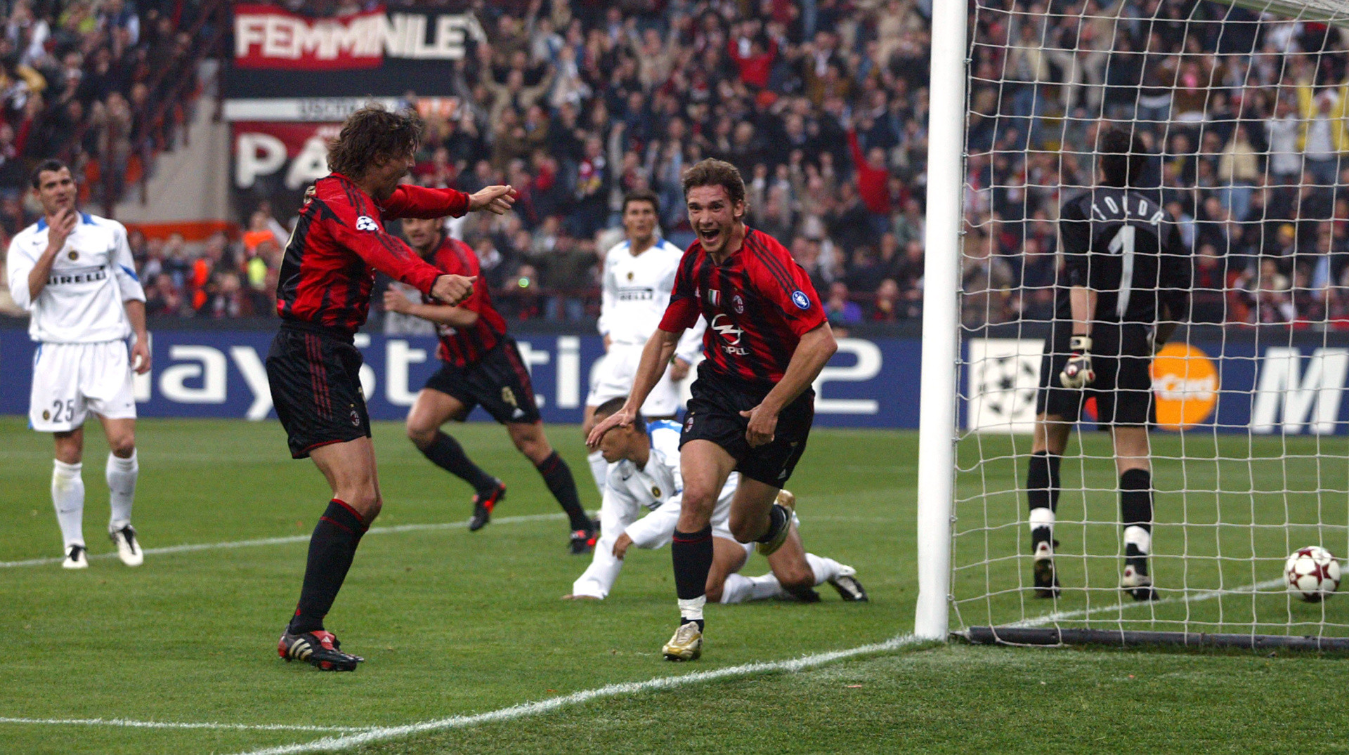 Фартовий старт, квиток у фінал ЛЧ та фаєр в Діду: Андрій Шевченко – король міланських дербі