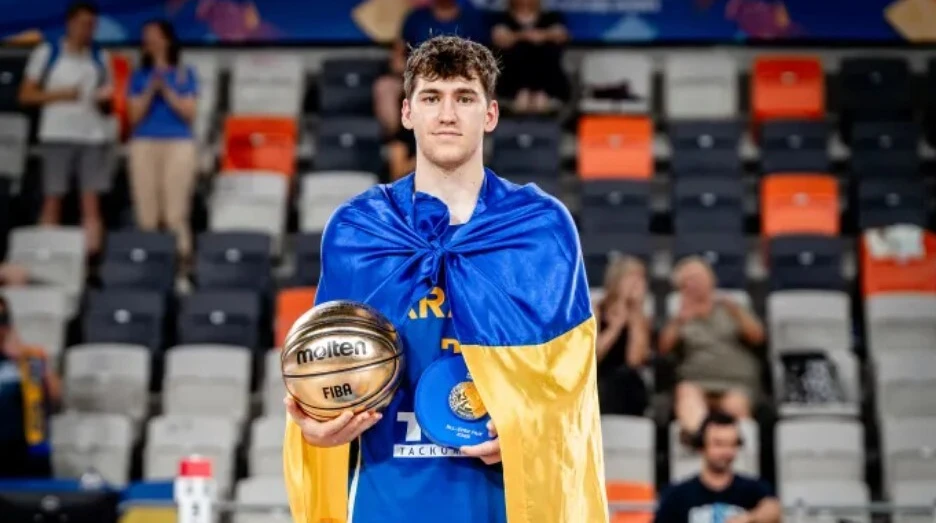 Капітана збірної України U-20 визнано MVP Євробаскету-2026 у Дивізіоні В