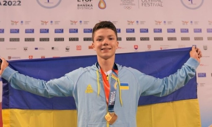 Стельмах виграв бронзу на ЄЮОФ у вправі на паралельних брусах