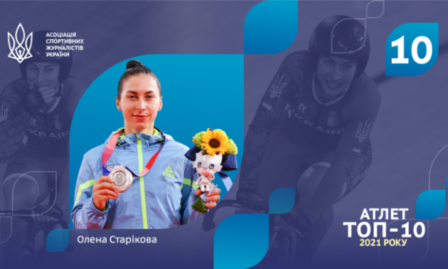 ТОП-10 спортсменів України 2021 року - Олена Старікова