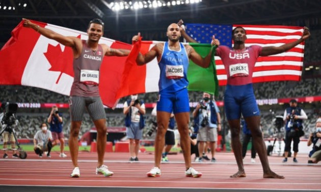 Італієць сенсаційно виграв Олімпіаду у бігу на 100 метрів