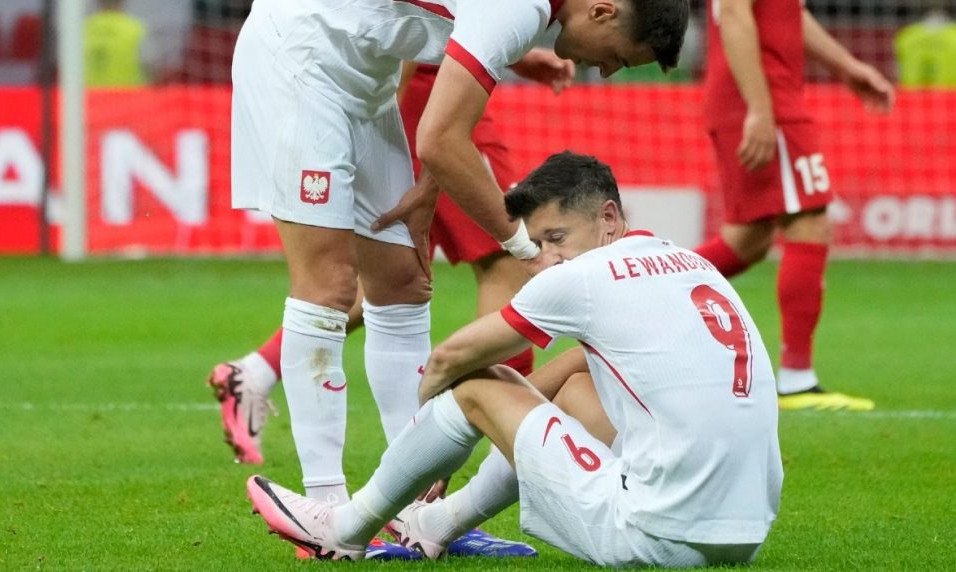 Епідемія травм: Левандовський пропустить перший матч Польщі на Євро-2024