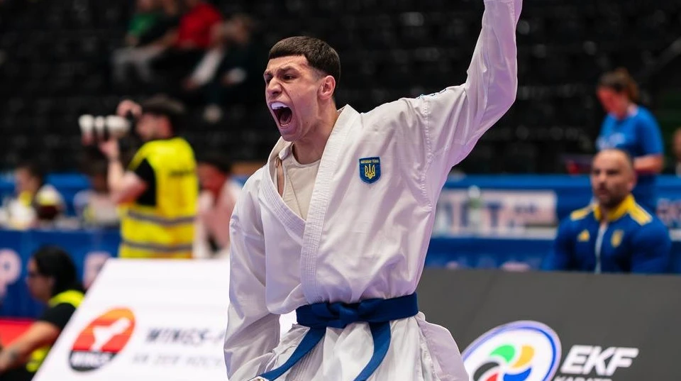 Українець Заплітний став бронзовим призером чемпіонату Європи з карате