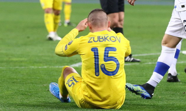 Ребров: Зубков грав з травмою у збірній України