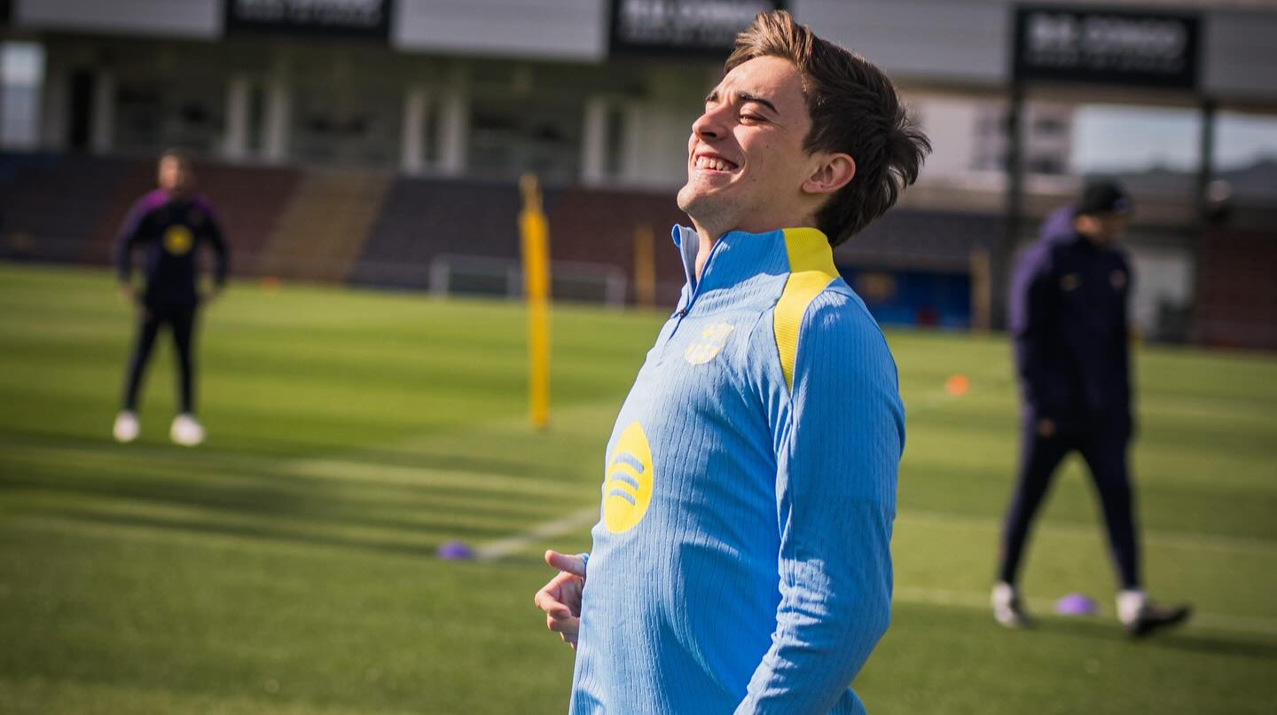 Гави возобновил тренировки с Барселоной