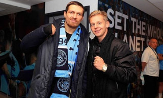 Усик відвідав роздягальню МанСіті. ВІДЕО