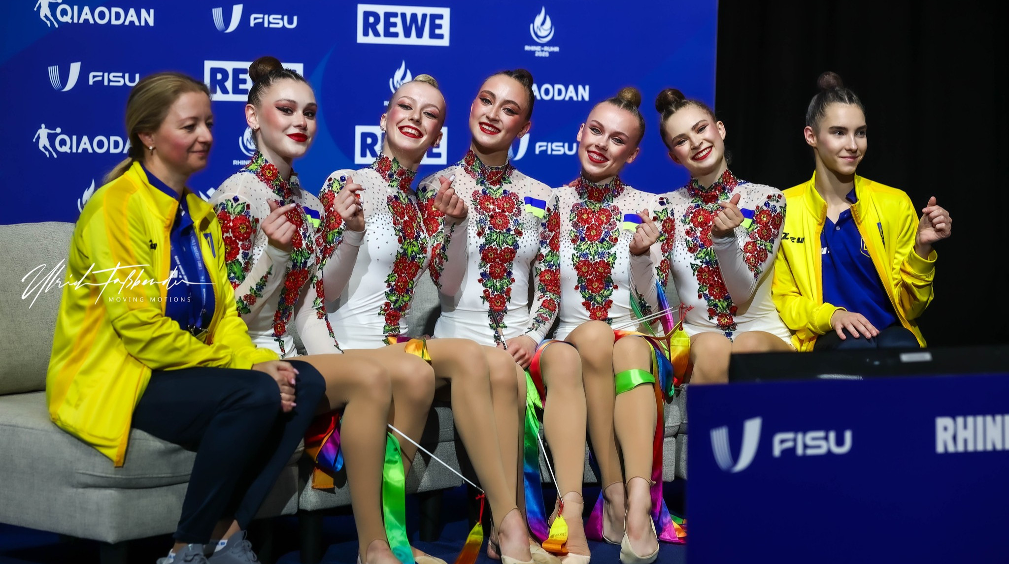 Українські грації здобули срібло в групових вправах на Універсіаді-2025