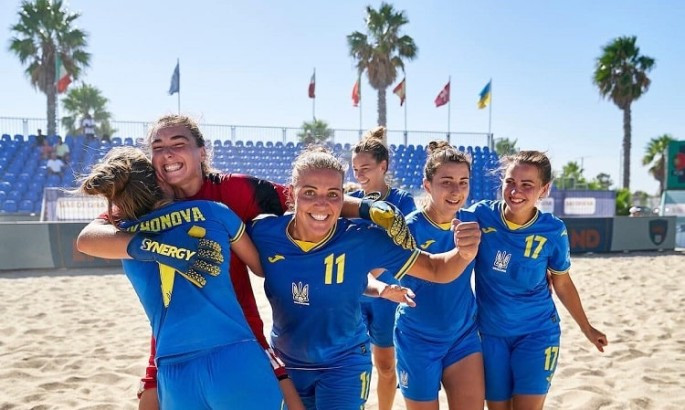 Жіноча збірна України з пляжного футболу пробилася у півфінал Євроліги