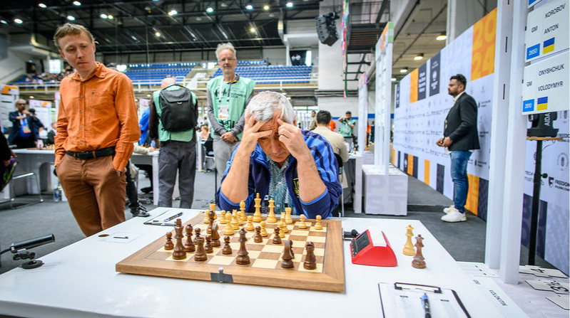 Чоловіча збірна України вперше програла, жінки зіграли внічию на шаховій Олімпіаді