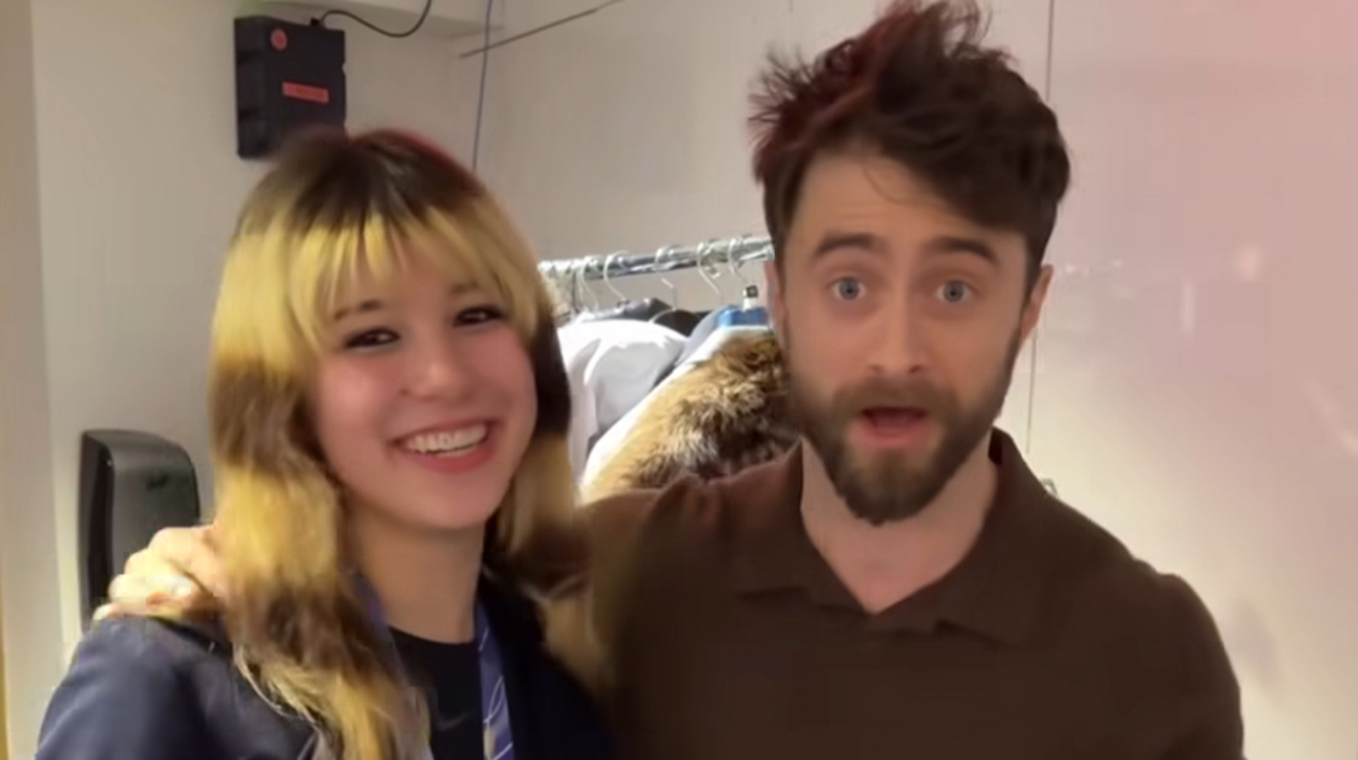 Олимпийская чемпионка по фигурному катанию встретилась со звездой Гарри Поттера