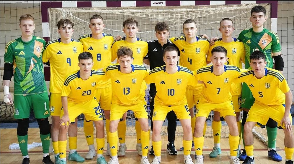 Юнацька збірна України переграла Чехію у матчі за 4-те місце на турнірі Futsal Week Summer Cup