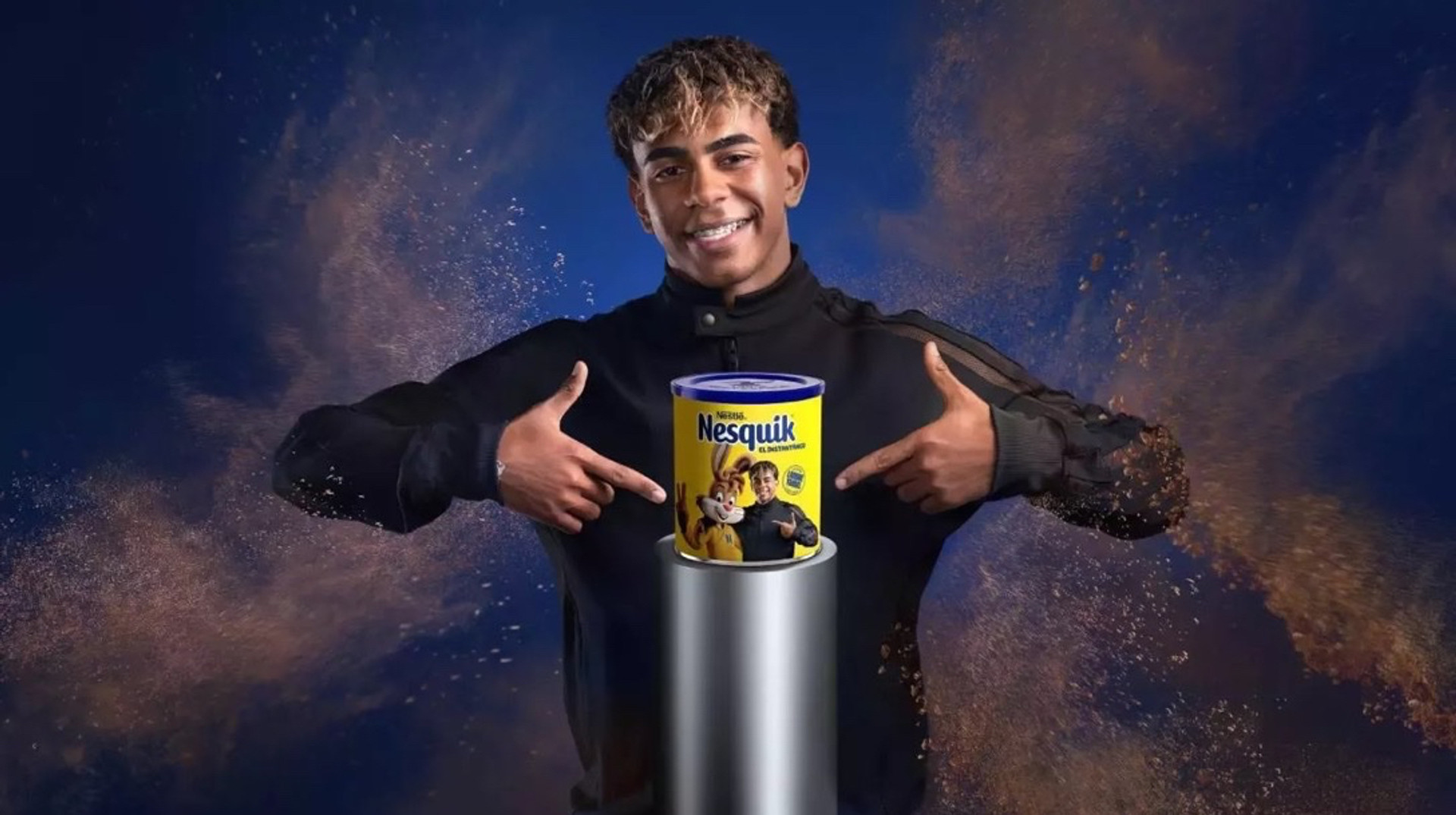 Юна зірка Барселони став обличчям Nesquik: футболіст знявся у ролику з кроликом Квікі