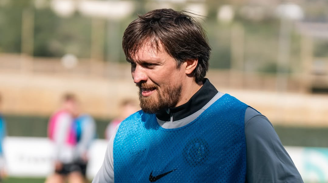 Усик поделился эмоциями после первой тренировки с Полесьем в 2026 году