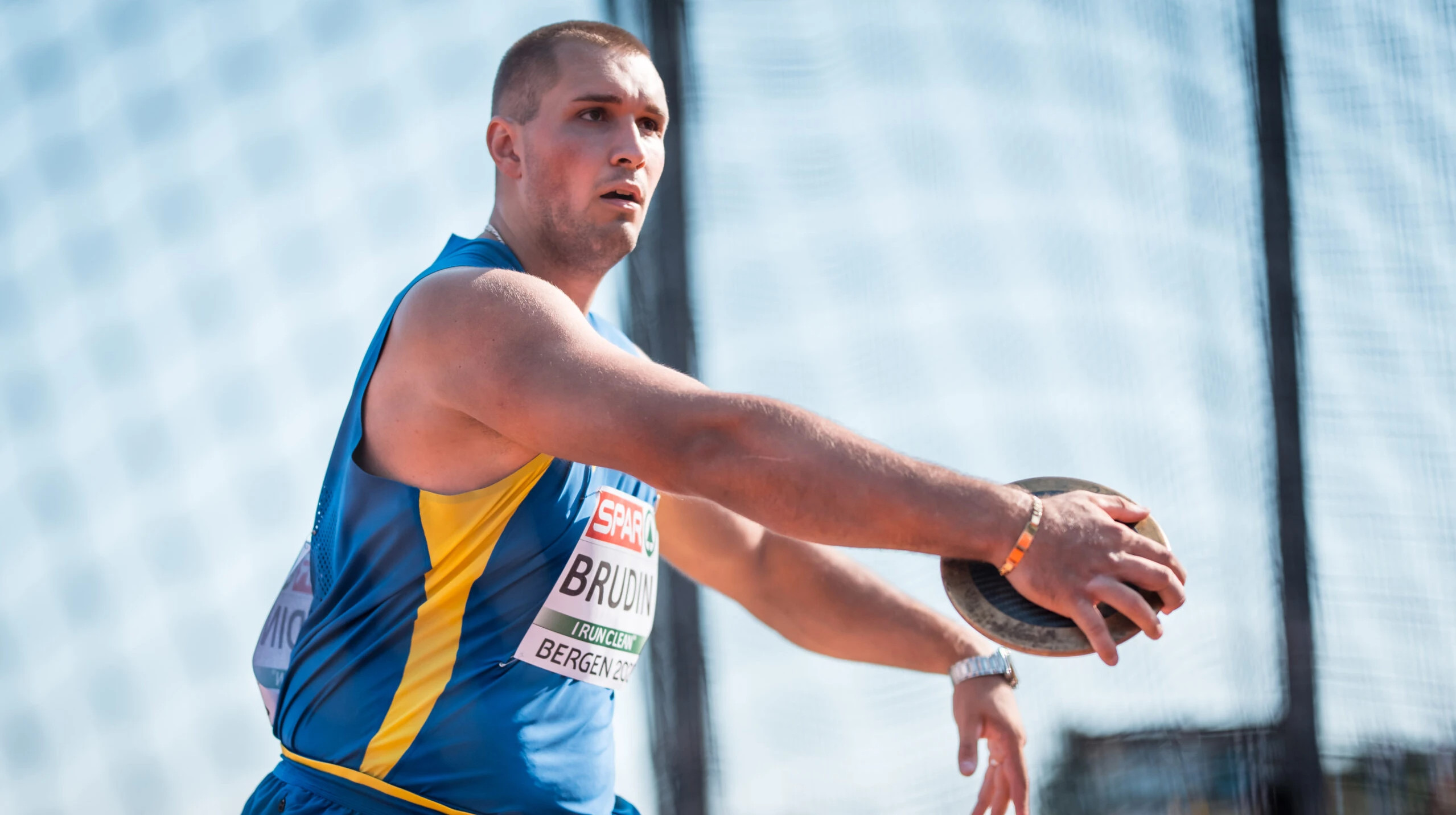 Метатель диска Брудин впервые в карьере выиграл чемпионат Украины