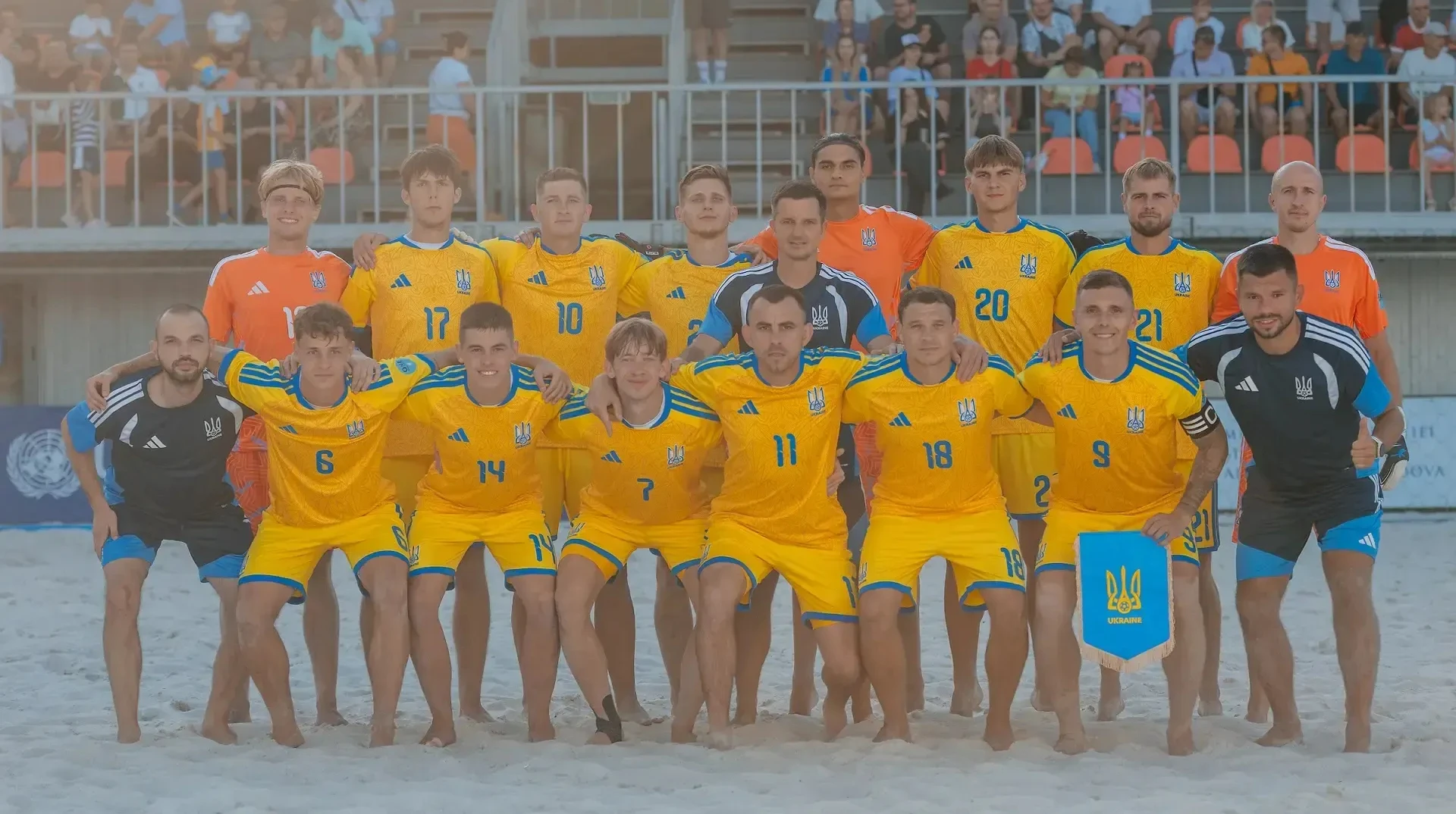Збірна України з перемоги та поразки стартувала на Euro Beach Soccer League 2026 у Дивізіоні А