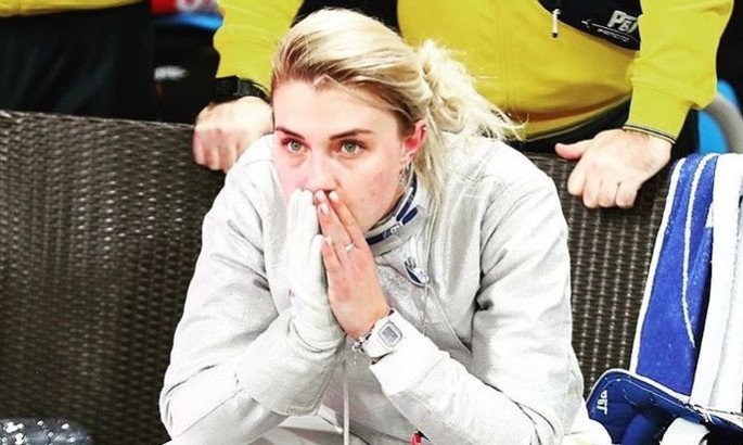 Харлан вилетіла у другому раунді чемпіонату світу з фехтування