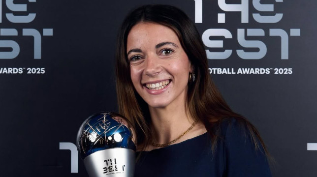 Бонматі третій рік поспіль визнали найкращою футболісткою світу за версією ФІФА