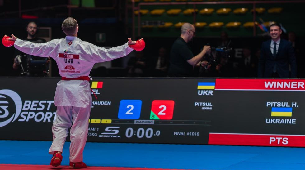 Українські каратисти вибороли золото та бронзу на міжнародному турнірі в Італії