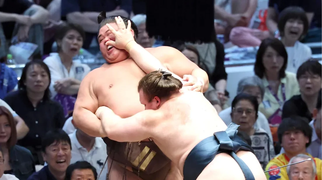 Сумоїст Аонішікі прокоментував свій третій успіх поспіль на Nagoya Basho