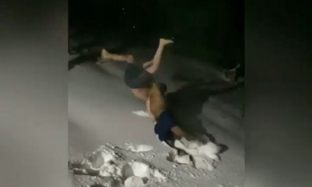 Не жартуйте з борцями: Беленюк кинув у сніг олімпійського чемпіона