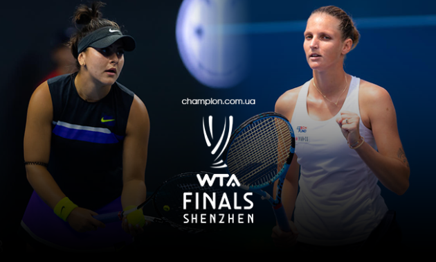 Плішкова - Андреєску: онлайн-трансляція Підсумкового турніру 2019 WTA Finals Shenzhen. LIVE