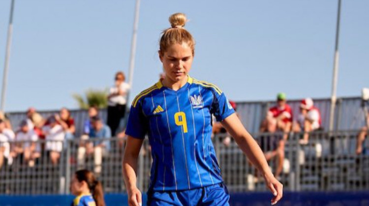 Юлію Костюк визнали найкращою гравчинею з пляжного футболу в 2025 році