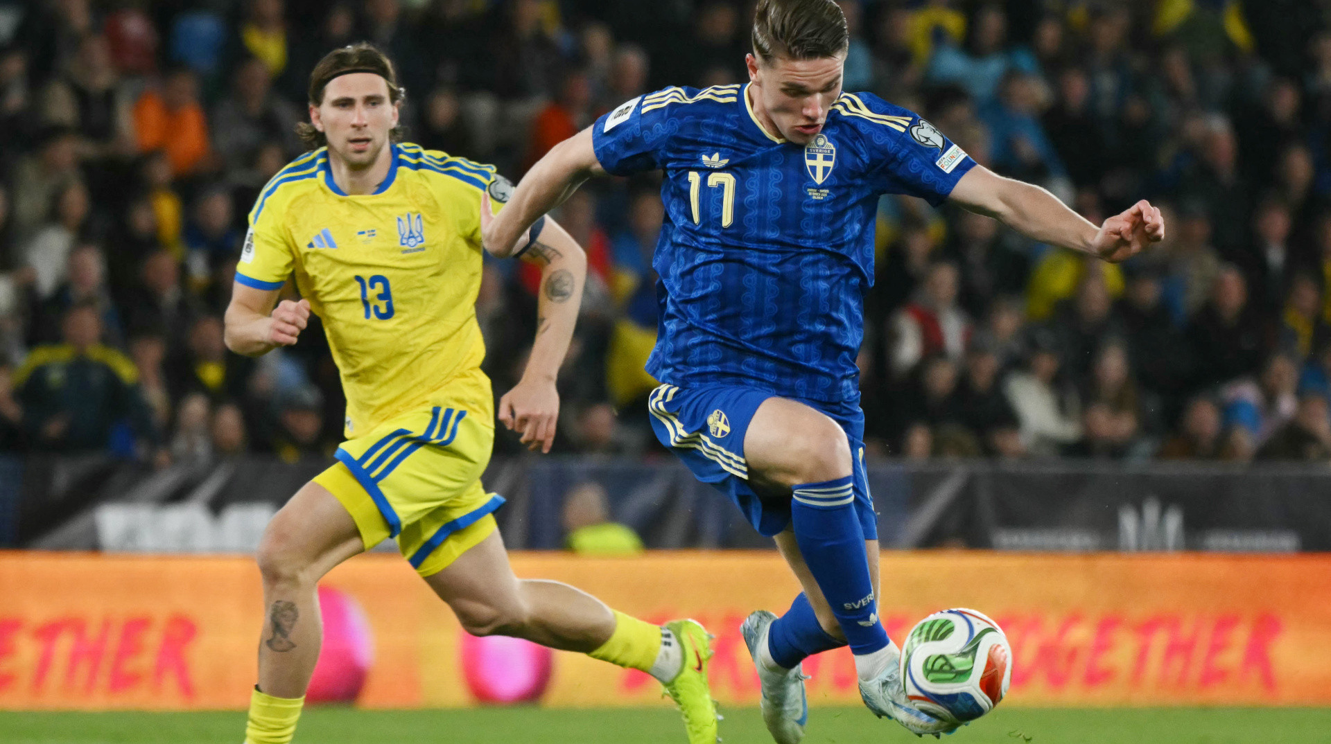 Нестримний Дьокереш: збірна України поступилася Швеції у плейоф відбору на ЧС-2026