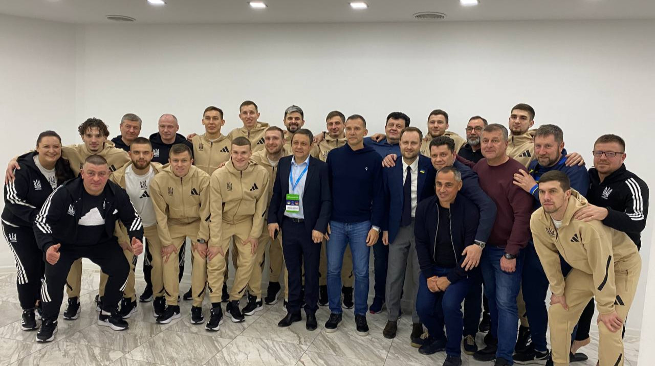Шевченко особисто привітав збірну України з футзалу з перемогою над Німеччиною