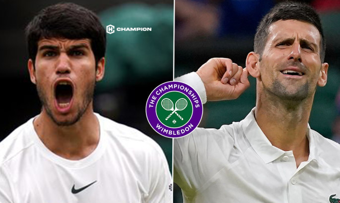 Алькарас - Джокович: прогноз букмекерів на фінал Вімблдона-2023