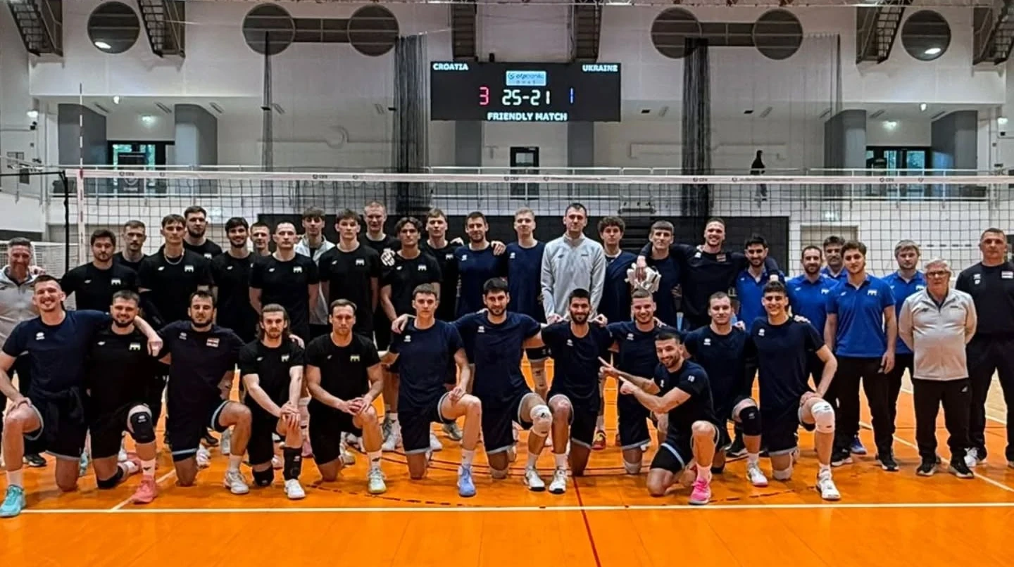 Збірна України поступилася хорватам на тренувальному зборі в Словенії