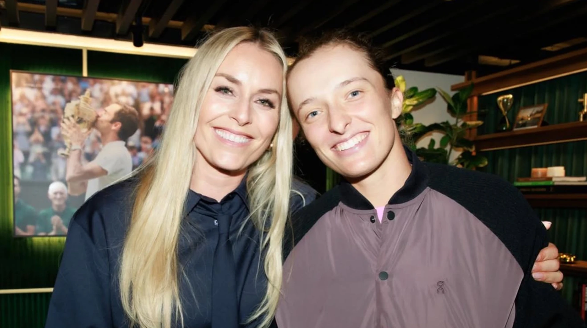 Линдси Вонн показала фото с легендами спорта на светском вечере в рамках US Open