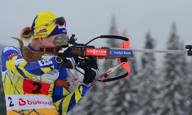 Меркушина та Труш виграли одиночну змішану естафету на чемпіонаті України