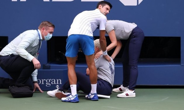 Джокович дискваліфікований з US Open