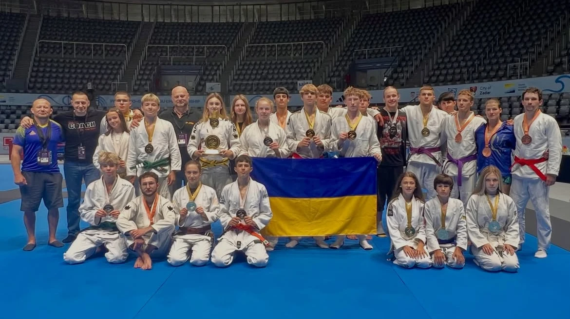 Українці здобули п'ять медалей на Кубку світу з джиу-джитсу
