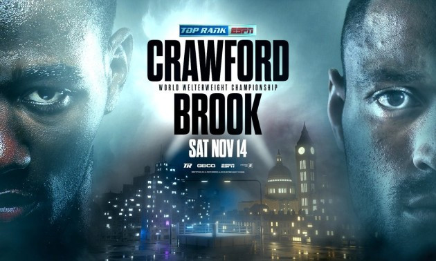 Кроуфорд - Брук: онлайн-трансляція бою за титул WBO. LIVE
