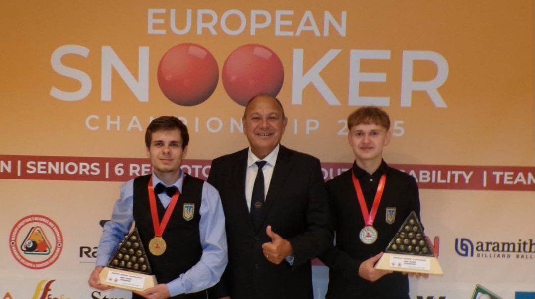 Ларков и Казаков – чемпионы Европы по снукеру